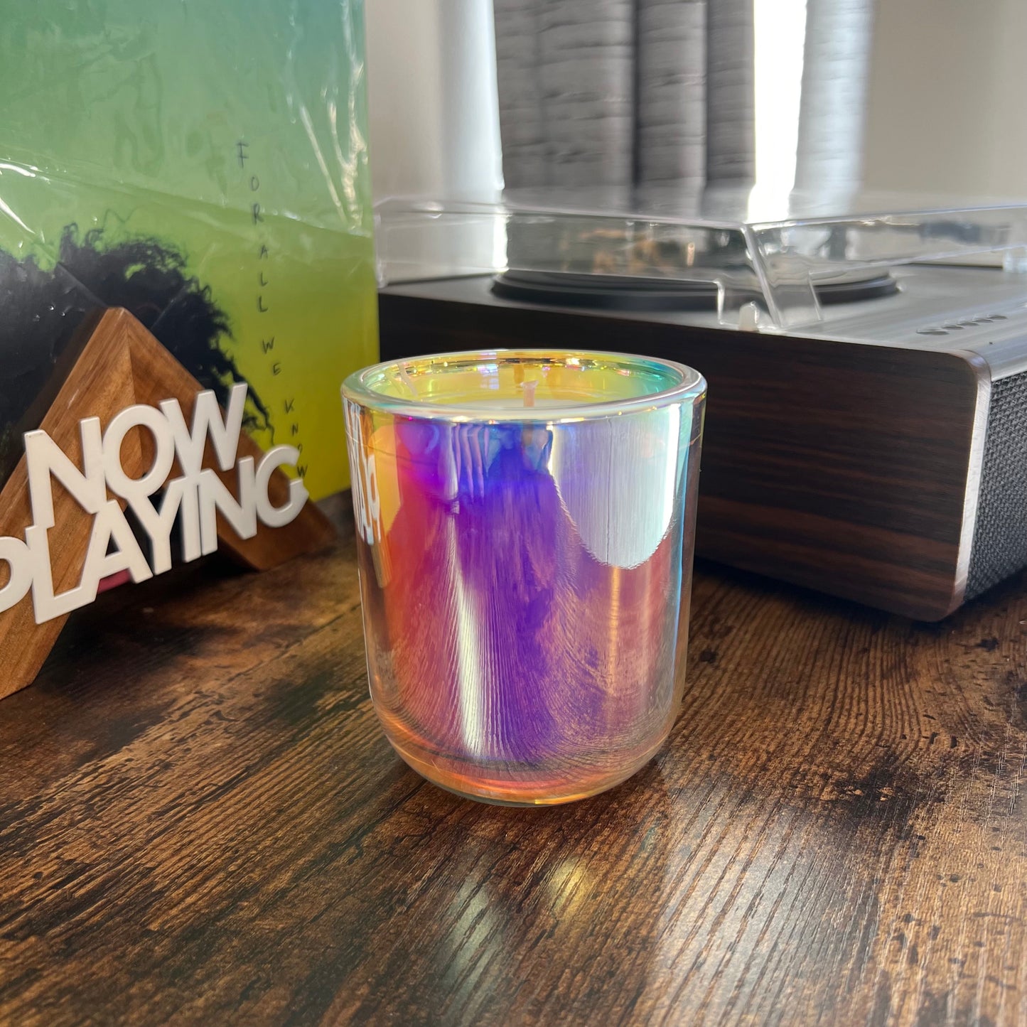 Iridescent Sonoma All Natural Coconut Was Candle - Sunset Embrace