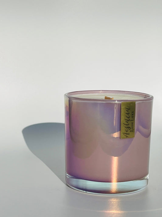 Island Lagoon Iridescent Purple - 7 ounce All Natural Coconut Wax Candle