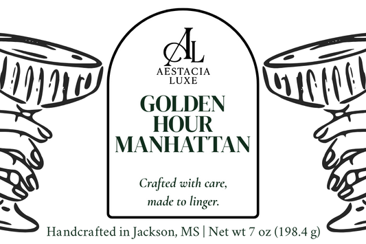 Golden Hour Manhattan – 7 oz Handcrafted Candle