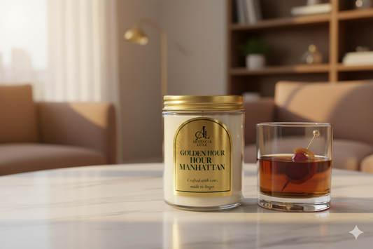 Golden Hour Manhattan – 7 oz Handcrafted Candle