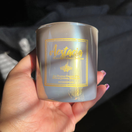 Taupe - All Natural Coconut Wax Candle - Whitehaven Cabana